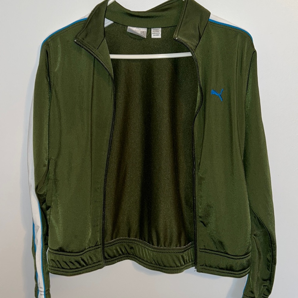 Puma Track Jacket Size Xs With Flaw Y2k - image 1
